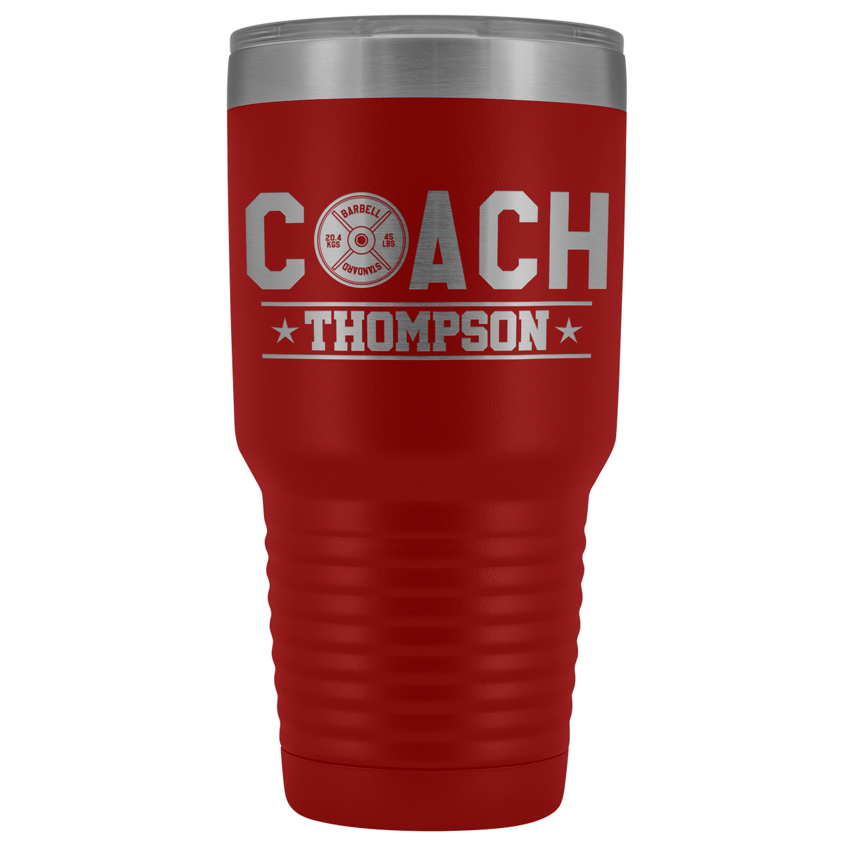 Personalized Weightlifting Coach Tumbler - Weightlifting Coach Gift