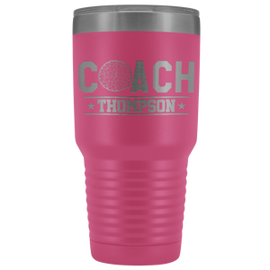 Personalized Cheer Coach Tumbler - Cheerleading Coach Gift