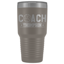 Personalized Volleyball Coach Tumbler - Volleyball Coach Gift