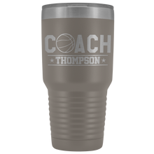 Personalized Basketball Coach Tumbler - Basketball Coach Gift