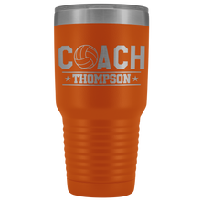 Personalized Volleyball Coach Tumbler - Volleyball Coach Gift