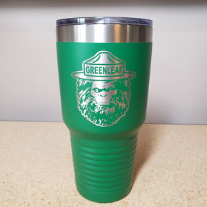 Greenleaf Trail Run Bigfoot 30oz Tumbler