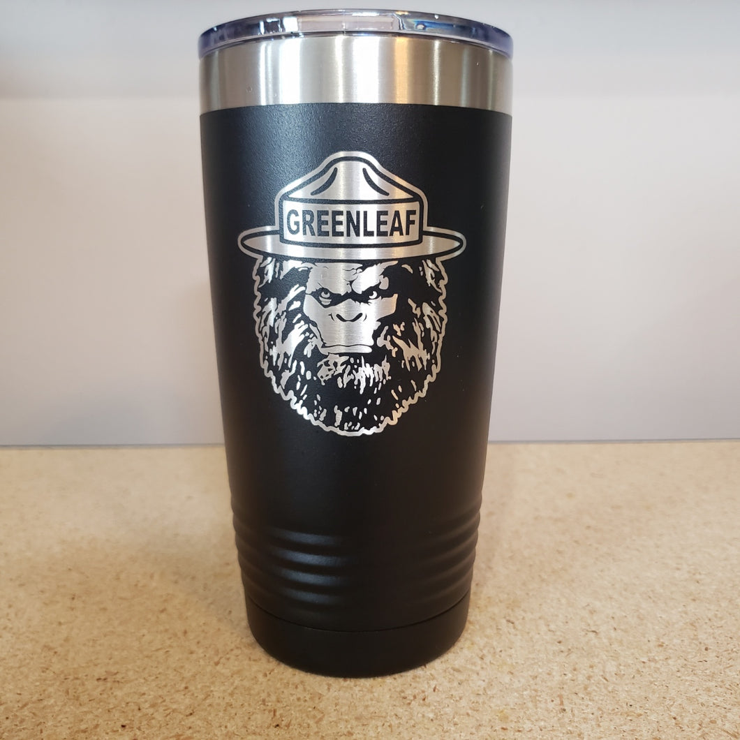 Greenleaf Trail Run Bigfoot 20oz Tumbler