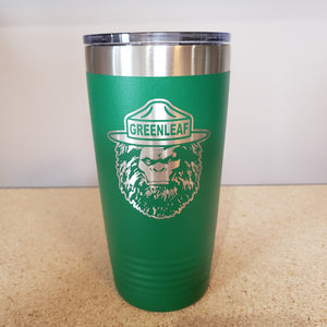 Greenleaf Trail Run Bigfoot 20oz Tumbler