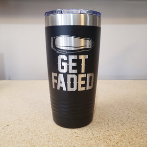 Get Faded Barber or Hairdresser Tumbler