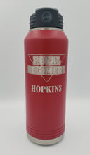 Fort Gibson Royal Regiment 32oz Red Water Bottle