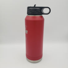 Fort Gibson Royal Regiment 32oz Red Water Bottle