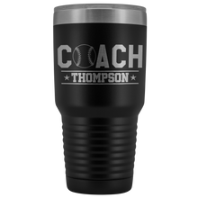 Personalized Baseball Coach Tumbler - Baseball Coach Gift