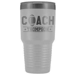 Personalized Football Coach Tumbler - Football Coach Gift