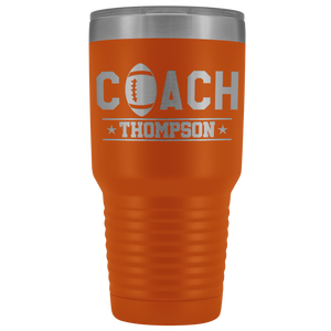 Personalized Football Coach Tumbler - Football Coach Gift