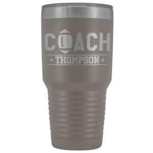 Personalized Football Coach Tumbler - Football Coach Gift