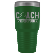 Personalized Tennis Coach Tumbler - Tennis Coach Gift