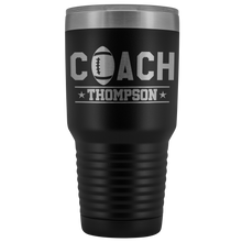 Personalized Football Coach Tumbler - Football Coach Gift