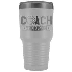 Personalized Basketball Coach Tumbler - Basketball Coach Gift