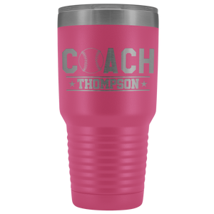 Personalized Baseball Coach Tumbler - Baseball Coach Gift