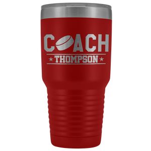 Personalized Hockey Coach Tumbler - Hockey Coach Gift