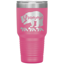 Personalized  Female Bear and Cub 30 oz tumbler