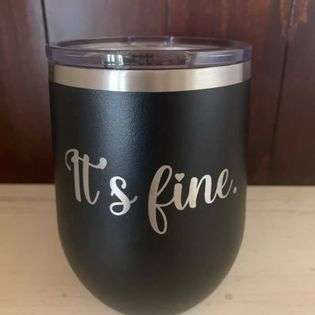 Wine Tumbler with Your Choice of Engraving