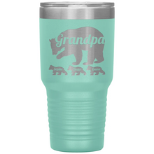 Personalized Bear and Cub 30 oz tumbler