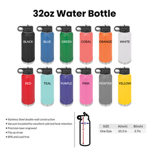 The Fort Water Bottle (32oz)