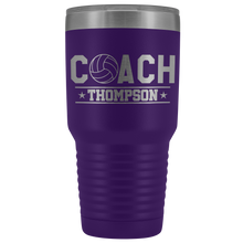 Personalized Volleyball Coach Tumbler - Volleyball Coach Gift