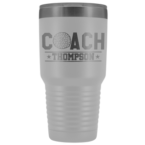 Personalized Cheer Coach Tumbler - Cheerleading Coach Gift