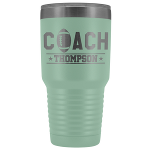 Personalized Football Coach Tumbler - Football Coach Gift