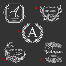 Personalized Set of 4 Slate Coasters