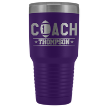 Personalized Football Coach Tumbler - Football Coach Gift