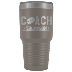 Personalized Hockey Coach Tumbler - Hockey Coach Gift