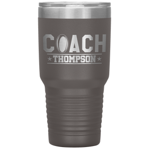 Personalized Rugby Coach Tumbler - Rugby Coach Gift