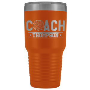 Personalized Cheer Coach Tumbler - Cheerleading Coach Gift