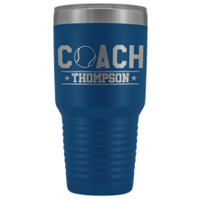 Personalized Tennis Coach Tumbler - Tennis Coach Gift