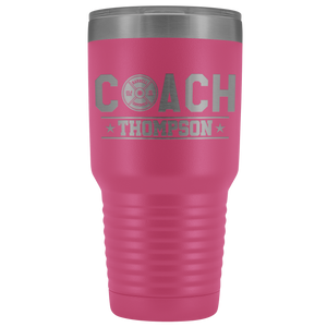 Personalized Weightlifting Coach Tumbler - Weightlifting Coach Gift