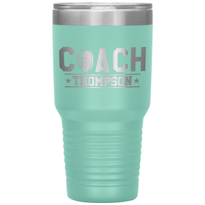 Personalized Rugby Coach Tumbler - Rugby Coach Gift