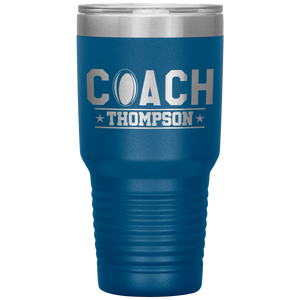 Personalized Rugby Coach Tumbler - Rugby Coach Gift