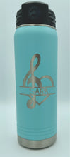 Personalized Music Design - 20oz Water Bottle