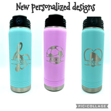 Personalized Horse Design - 20oz Water Bottle