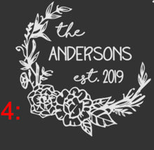 Personalized Set of 4 Slate Coasters