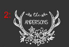 Personalized Set of 4 Slate Coasters