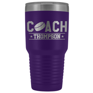 Personalized Hockey Coach Tumbler - Hockey Coach Gift