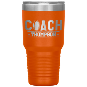 Personalized Rugby Coach Tumbler - Rugby Coach Gift