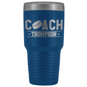 Personalized Hockey Coach Tumbler - Hockey Coach Gift