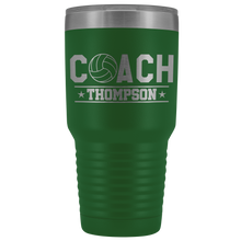 Personalized Volleyball Coach Tumbler - Volleyball Coach Gift