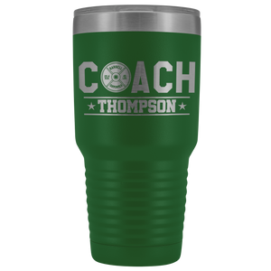 Personalized Weightlifting Coach Tumbler - Weightlifting Coach Gift