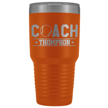 Personalized Tennis Coach Tumbler - Tennis Coach Gift