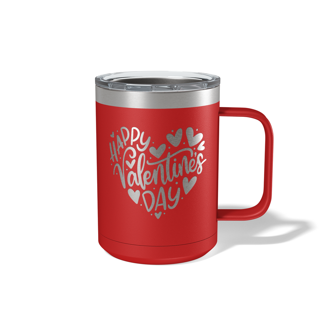 Happy Valentine's Day 15oz Handle Mug