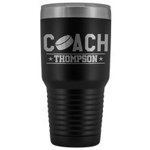 Personalized Hockey Coach Tumbler - Hockey Coach Gift