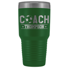 Personalized Soccer Coach Tumbler - Soccer Coach Gift