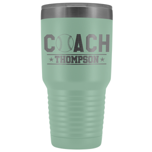 Personalized Baseball Coach Tumbler - Baseball Coach Gift